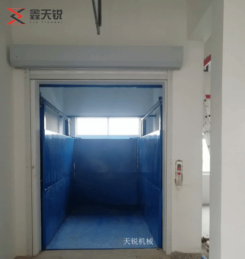 鞍山上货专用导轨式升降货梯